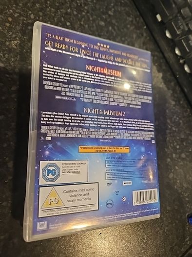 Night at the Museum 1 and 2 DVD