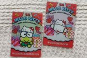 Sanrio Characters Hello Kitty anime cards manga bandai Kerokerokeroppi Cogimyun