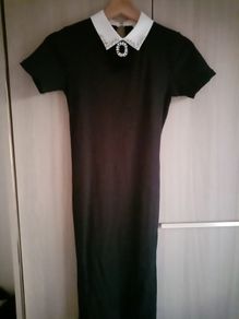 Girls River Island Black Dress