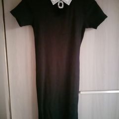 Girls River Island Black Dress