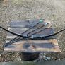 Archery Bow, 54" Recurve ( 30 to 50 lbs), +3x carbon arrows Image 3