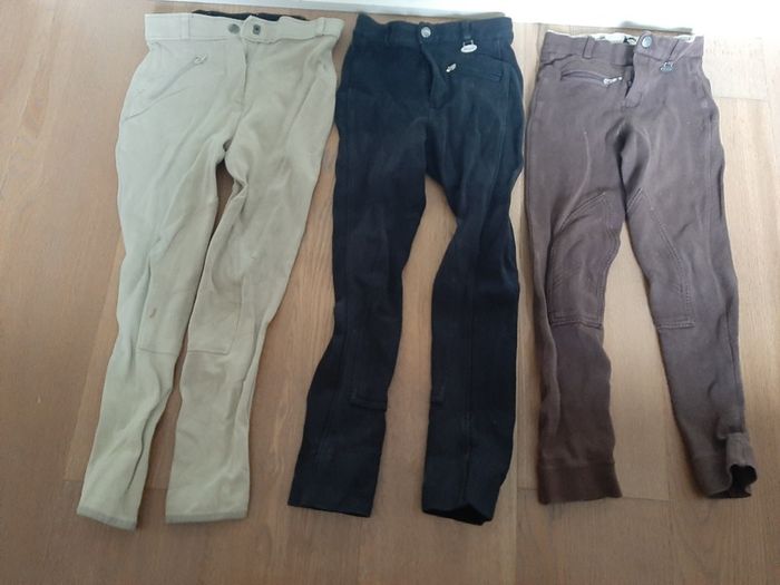 3 pairs of Child's Jodphurs (5 - 10 years)