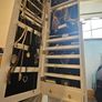 Jewellery cabinet with locking key free standing Image 2