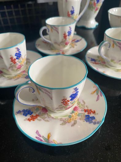 Royal Doulton  coffee set 1938 Art Deco
