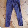 Age 7 NEXT Maroon Skinny Trousers Image 3
