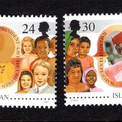 1996 Isle of Man Europa: Famous Women Commemorative Stamps Mint Never Hinged (MNH)