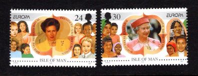 1996 Isle of Man Europa: Famous Women Commemorative Stamps Mint Never Hinged (MNH)
