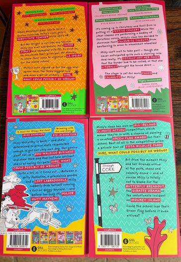 BRAND NEW - Milly McCarthy book set (4)