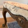 A Victorian mahogany upholstered stool Image 5