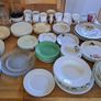 Vintage green John Tams plates Image 8