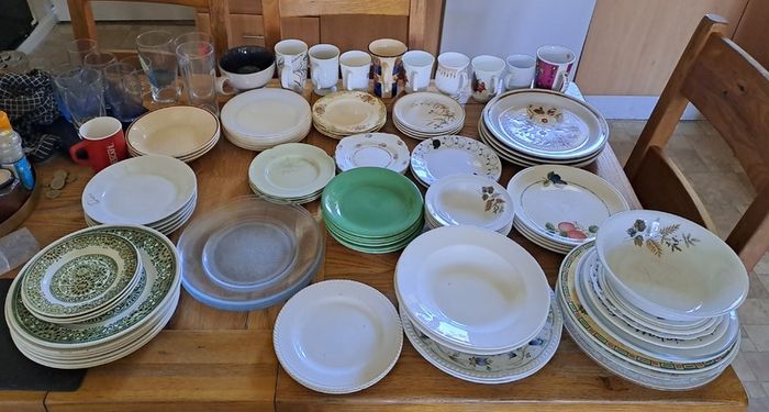 Vintage Alfred Clough Ltd plates