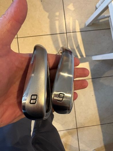 Absolutely pristine PC3 irons by the elide Japanese Brand Fourteen