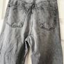 zara straight grey jeans, perfect condition 34 size Image 5