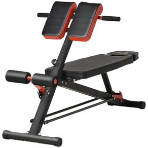 Multifunction Dumbbell Weight Bench, 7-Level Adjustable Hyper Sit-up Bench, Ab Decline Flat Machine