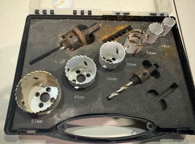 Makita hole cutting set