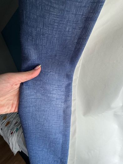 Navy Curtains