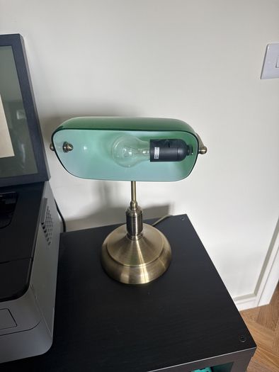 Vintage Bankers Lamp