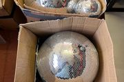 Disco Decor &amp; Sound Bundle - 25 Mirror Balls + QTX PA