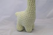 handmade crochet dinosaur