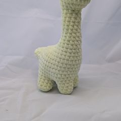handmade crochet dinosaur
