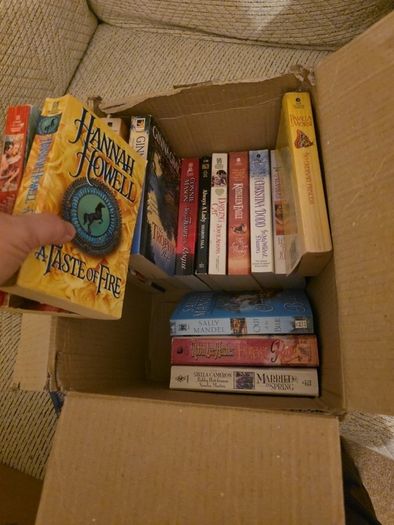 box of books