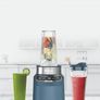 Blend in Cup, One Touch Controls, Make Smoothies, Milkshakes & Frozen Treats, Dishwasher Safe Parts, Stainless Steel Blades, 1000W, 2 x 700ml Cup, Denim Blue Image 2