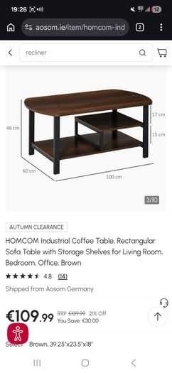 coffee table