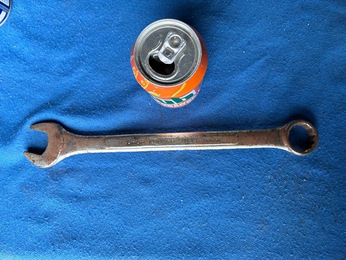 Vintage combination spanner  1-1/16