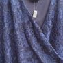 Navy lace wrap dress size 16 Image 3