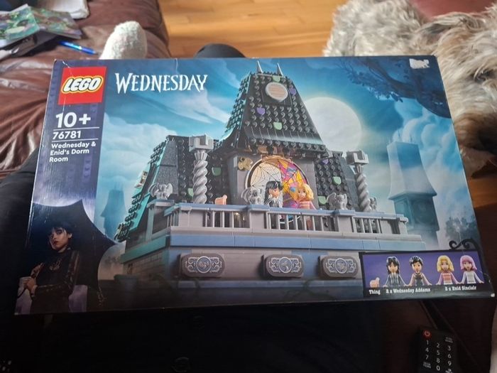 Wednesday Adams lego 76781 Wednesday and Enid's dorm room