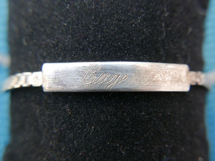 Vintage Sterling Silver 925 Eugene Bracelet 7,1g L-7,5"