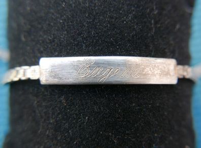 Vintage Sterling Silver 925 Eugene Bracelet 7,1g L-7,5"