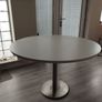 Round Table, white. Image 2