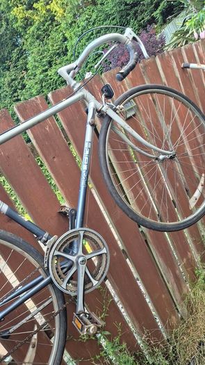 Classic raleigh road racing bike