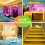 30m Led Strip Lights RGB Music Sync Color Changing, Led Lights with Smart App Control Remote, Led Lights for Bedroom Lighting Flexible Home Decoration Image 5