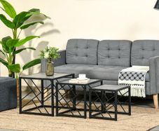 Side Tables Set of 3 Nesting