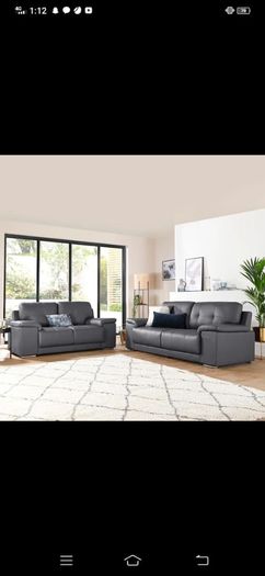 New Sofa & Suites. Recliner Non Recliner Leather And Fabric Couches Instock