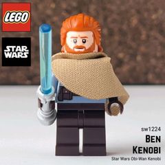 Lego OBI WAN KENOBI Minifigure Lego Star Wars Lego Minifigure