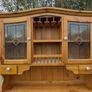 Solid wood cabinet display and console Image 3
