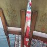 Pair of Wooden Spanish Hand Painted Chairs Image 3