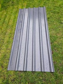 u profile sheet metal dark grey