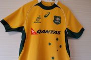 Australia Rugby Jersey. Official Asics Mens Home Rugby Union Jersey. Collect In Dublin Or Receive Via Post.