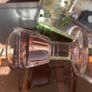 Antique Victorian 19th Century Glass Ice Cream Penny Lick or Deception Glass Image 4