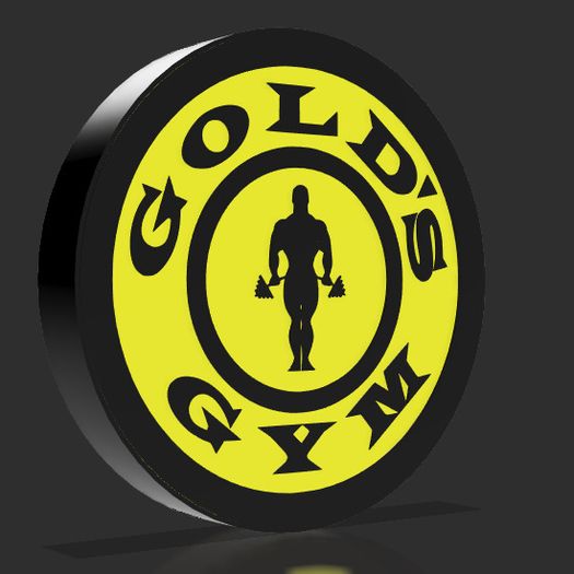 Golds Gym Lightbox