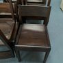 Dark Wood Chairs Image 2
