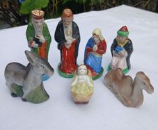 Vintage Nativity Set