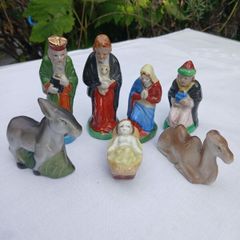 Vintage Nativity Set