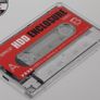 ORICO 2580U3 Clear Transparent Cassette Tape Hard Drive Case USB 3.0 USB3.0 UASP HDD Enclosure Retro Image 3