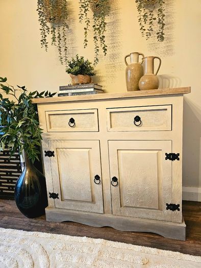 Mexican pine cabinet