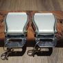 Authentic Aircraft Seatbelt Key Holder Handcrafted Aviation Wall Mount Image 2